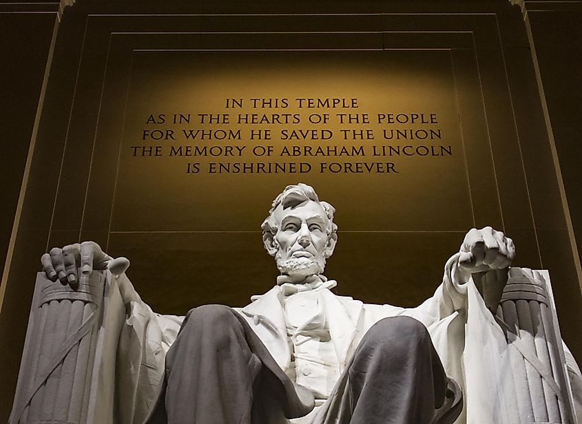 Lincoln Memorial at Washington DC.