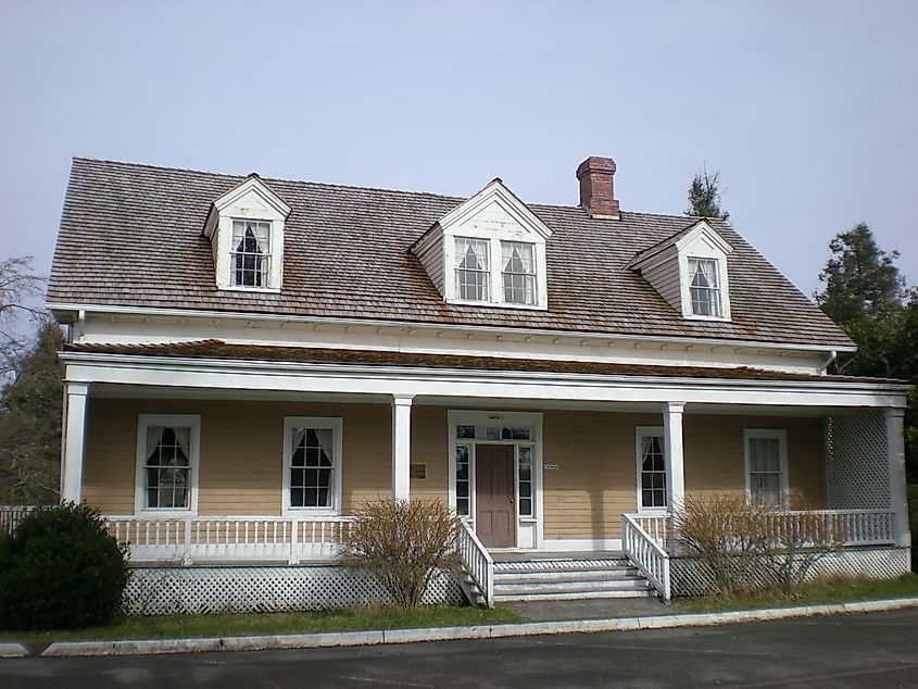 Fort Steilacoom Officer's Quarters in Steilacoom, Washington.