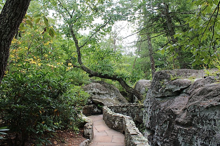 Rock City Gardens, Lookout Mountain, Chattanooga, Tennessee.