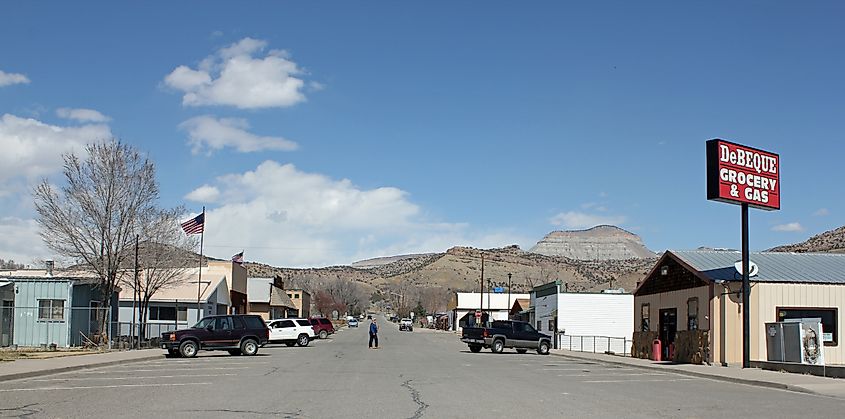 Miner Avenue, De Beque, Colorado