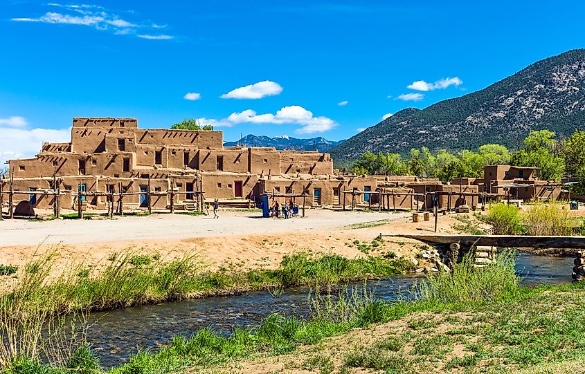 The Taos Pueblo in Taos, New Mexico