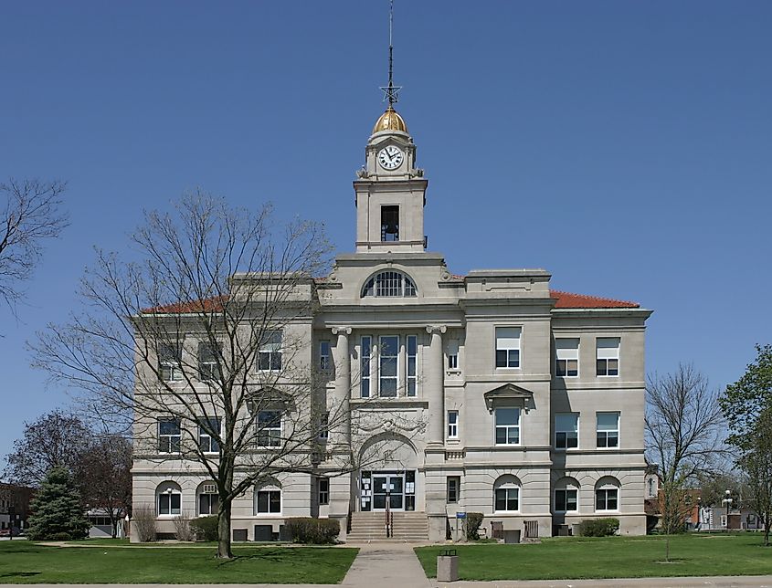 County courthouse for Keokuk County, Iowa.