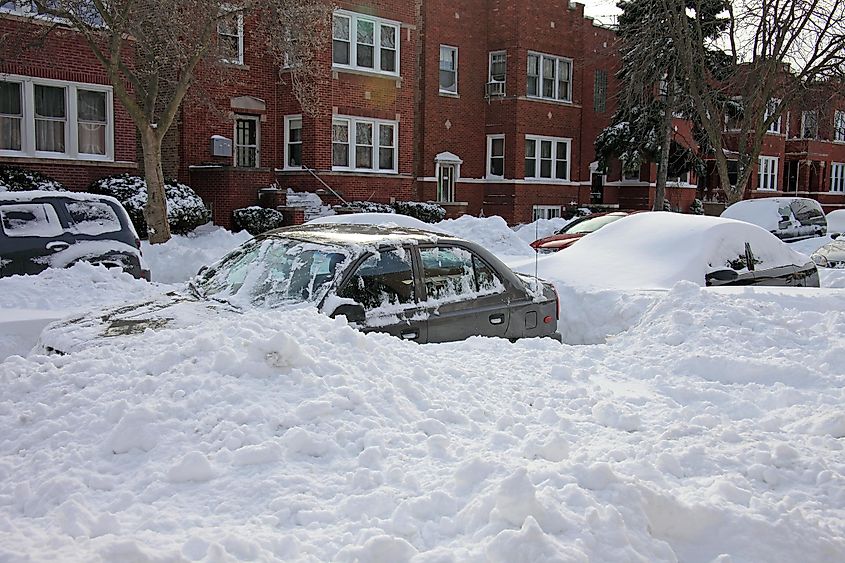 Chicago snow