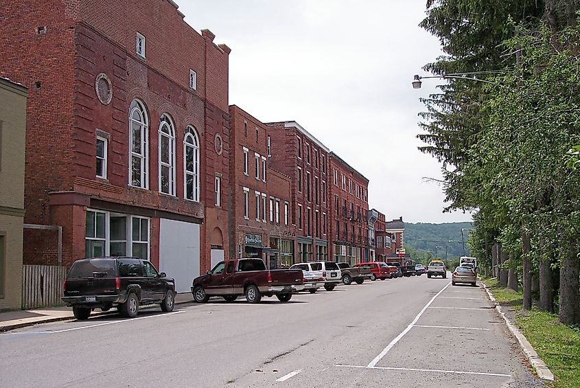 East Avenue in Thomas, West Virginia.