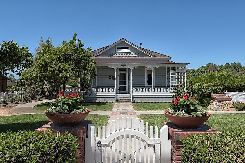 O'Neill Museum in Los Rios Historic District in San Juan Capistrano, California