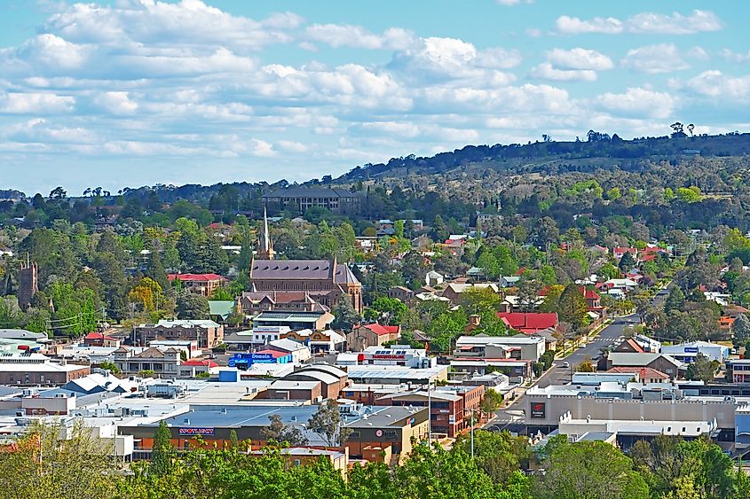 The charming town of Armidale, New South Wales, Australia