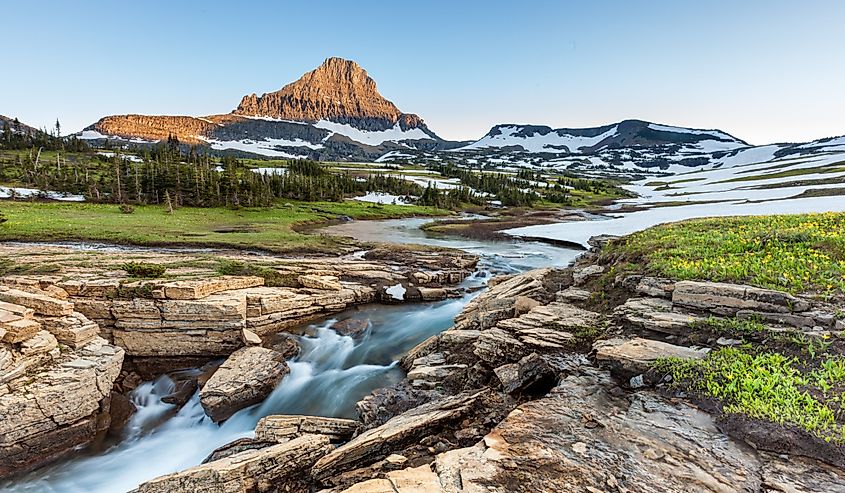 Glacier National Park, at Logan Pass, Montana