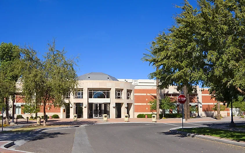 Glendale Civic Center in the historic downtown of Glendale, Arizona