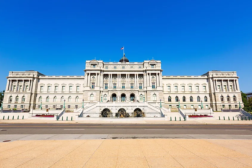 Library of Congress - Thomas Jefferson Building in Washington DC