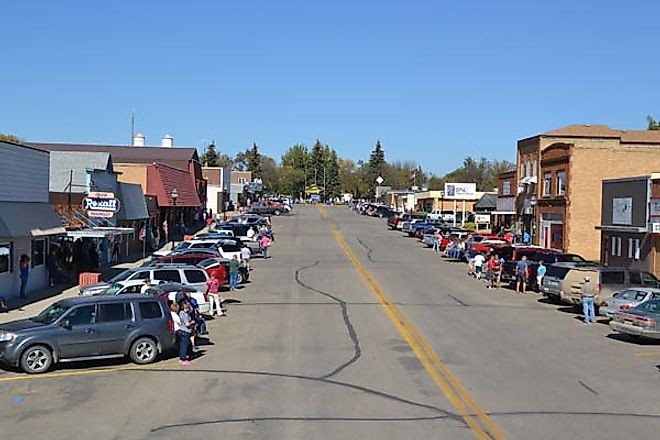 Street in Garrison, via https://www.garrisonnd.com/community-info/history/