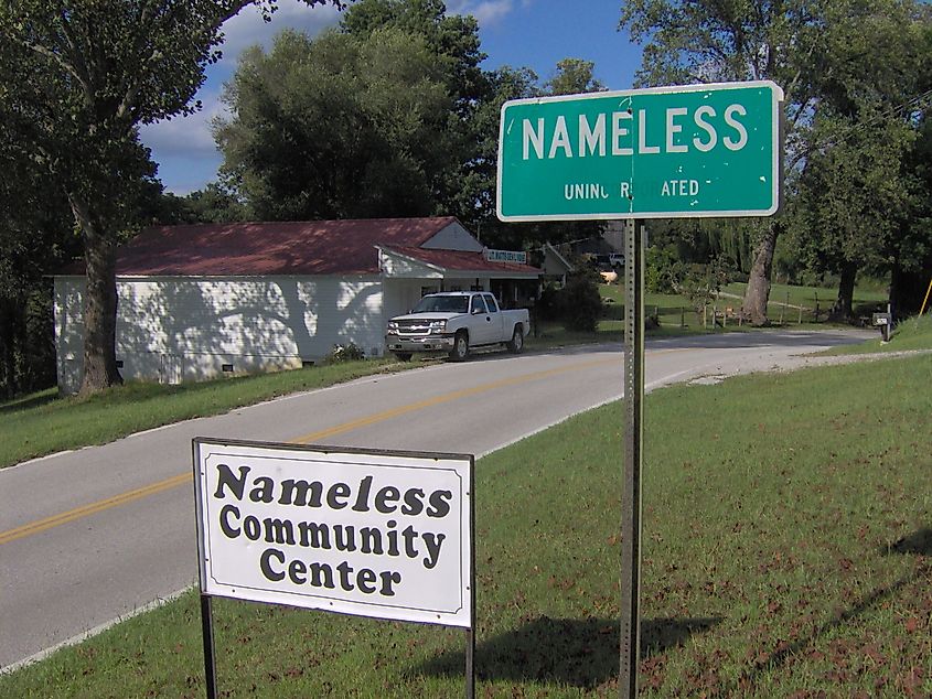 Nameless, Tennessee. 
