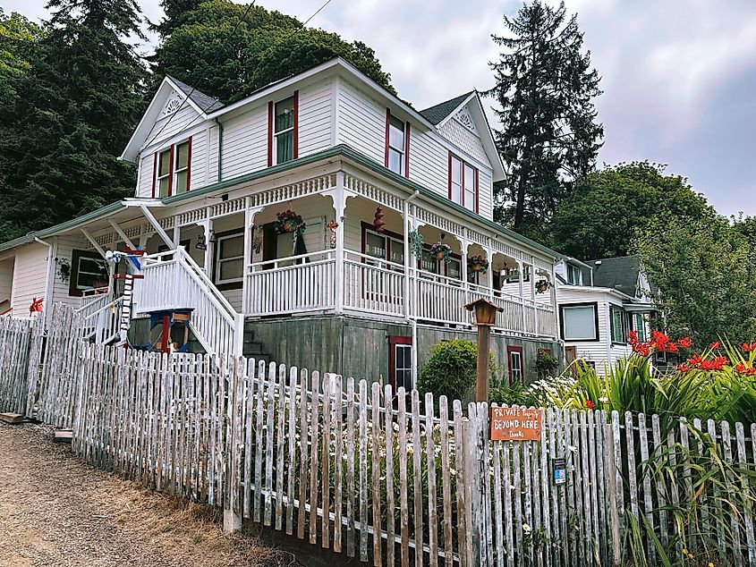 Goonies House in Astoria, Oregon.