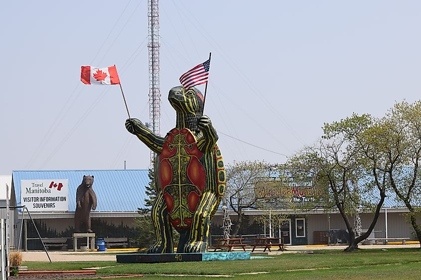 Tommy Turtle in Boissevain, Manitoba 