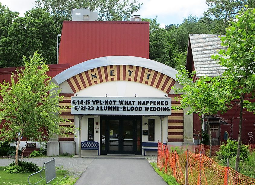 The New England Youth Theatre in Brattleboro, Vermont.