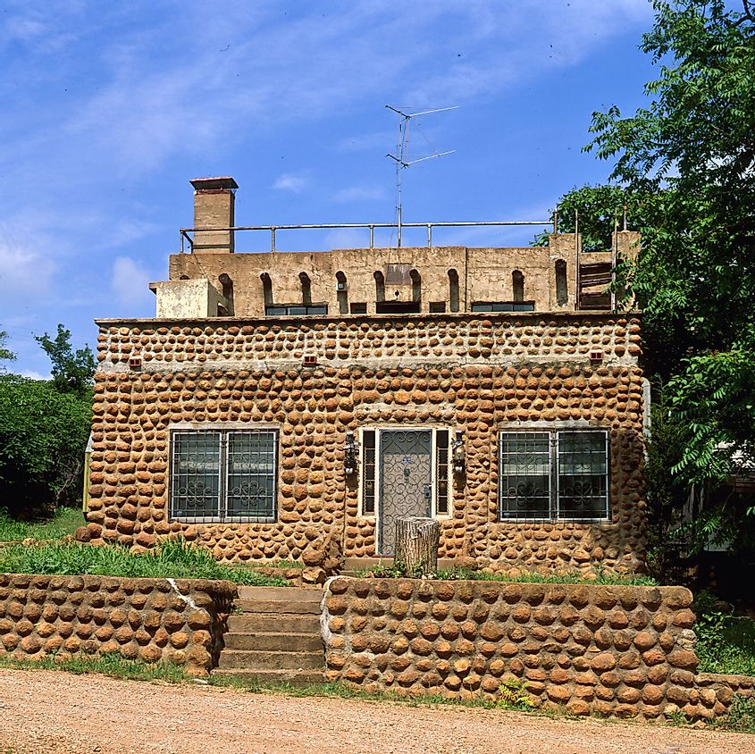 A jail in Medicine Park, Oklahoma