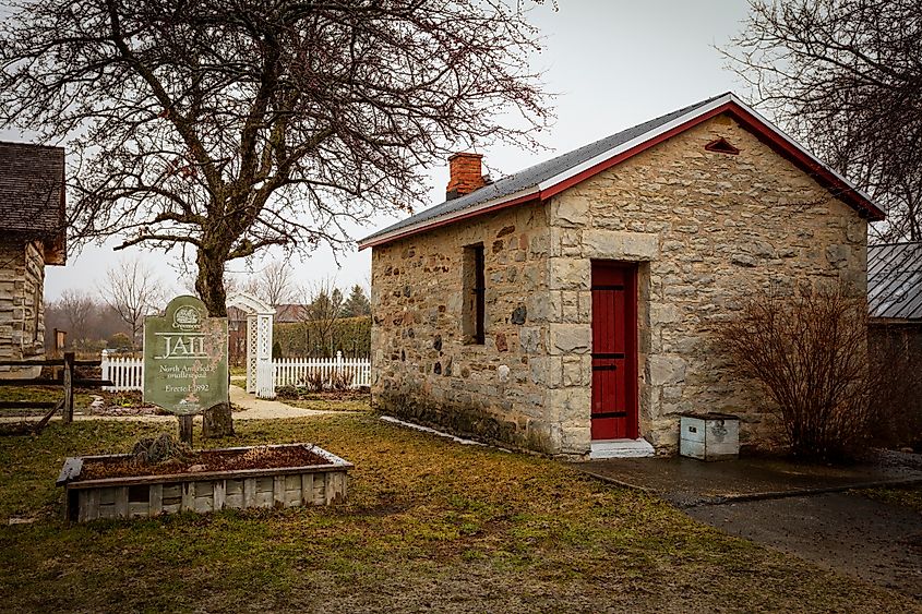 Creemore Jail, Ontario, Canada.