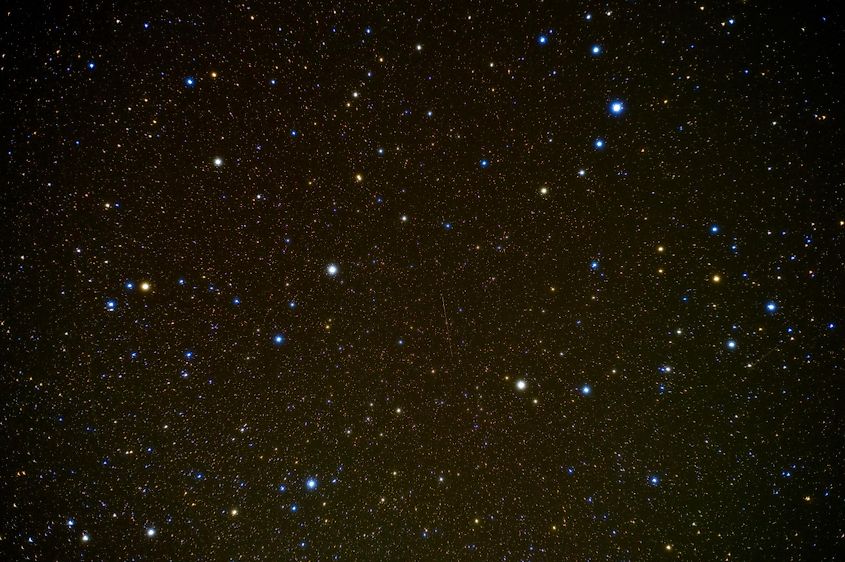 Corona Borealis and Hercules as seen from the Dark Skies of Rangeley Lake, Maine