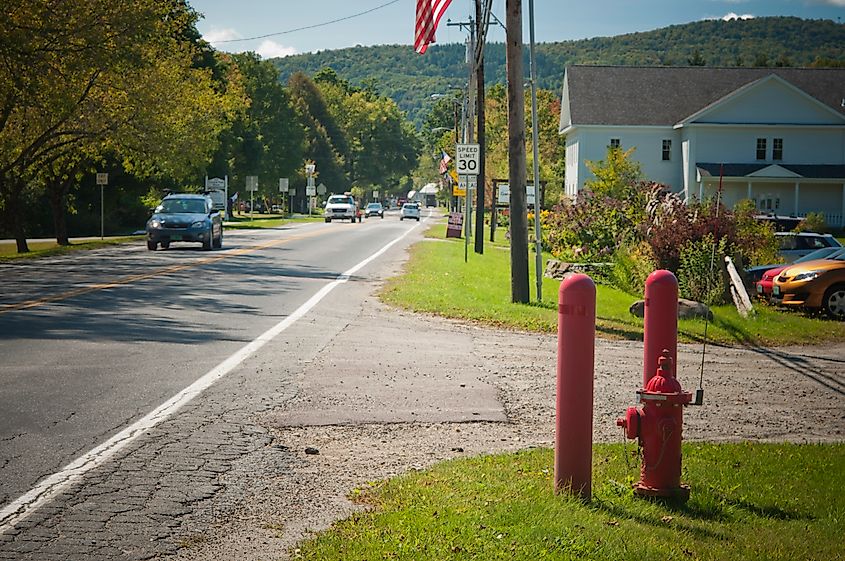 A scene from Waitsfield, Vermont.