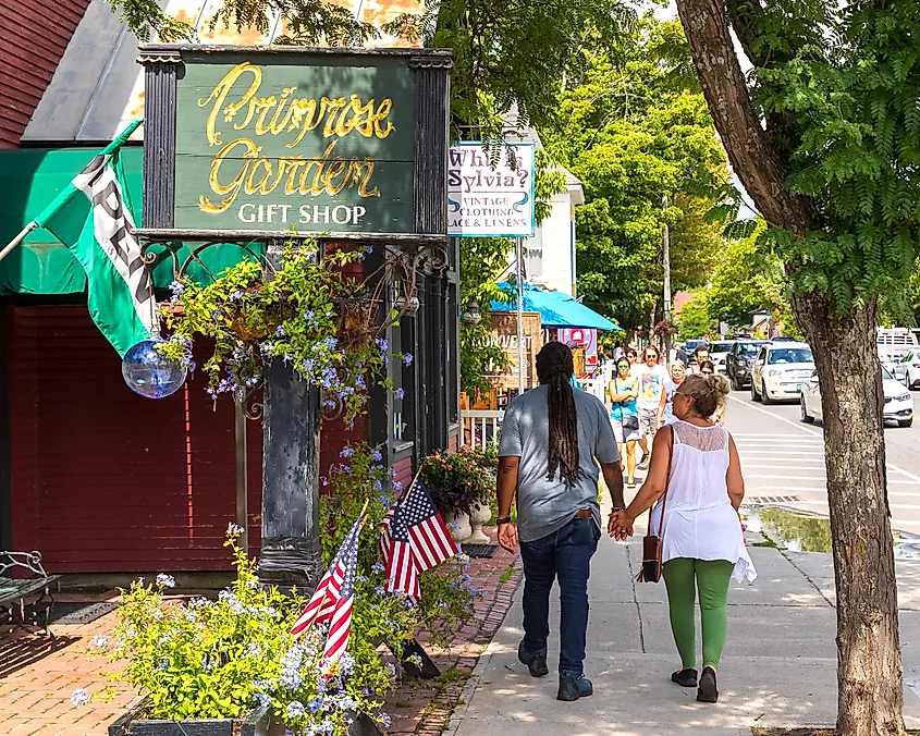 Downtown Woodstock, Vermont