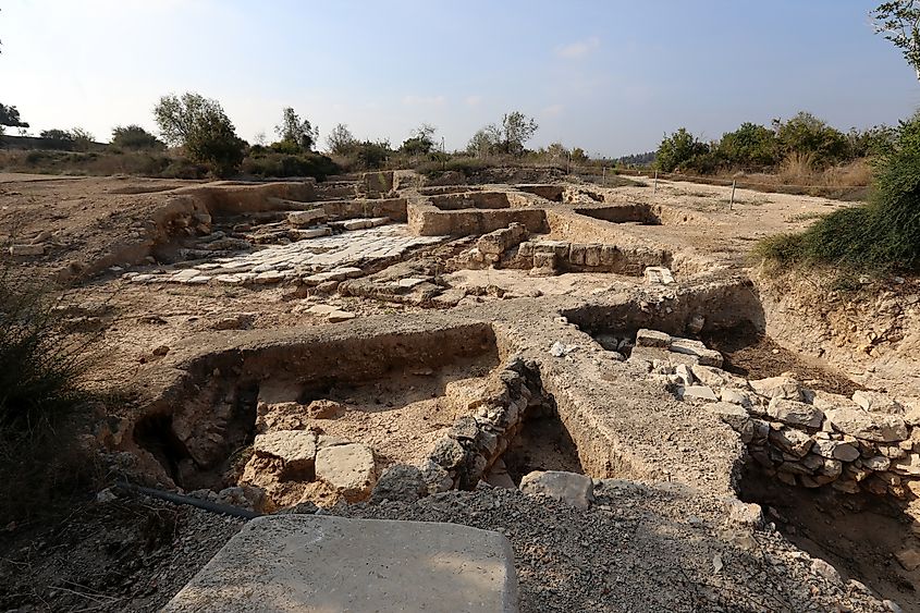 Ruins of the ancient city of Sepphoris