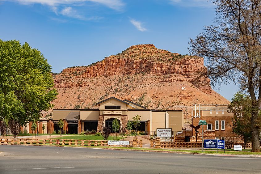 Exterior view of The Kanab Heritage Museum.