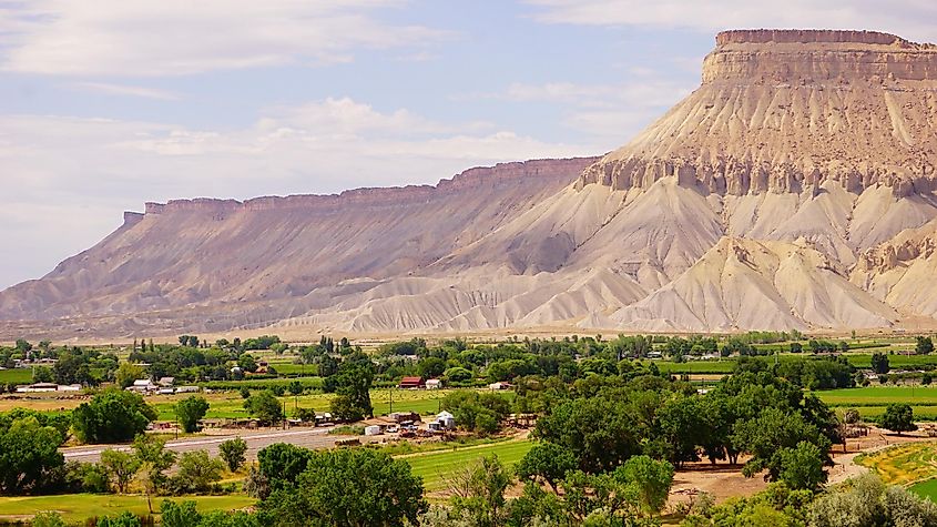 Spectacular landscape in Palisade, Colorado.