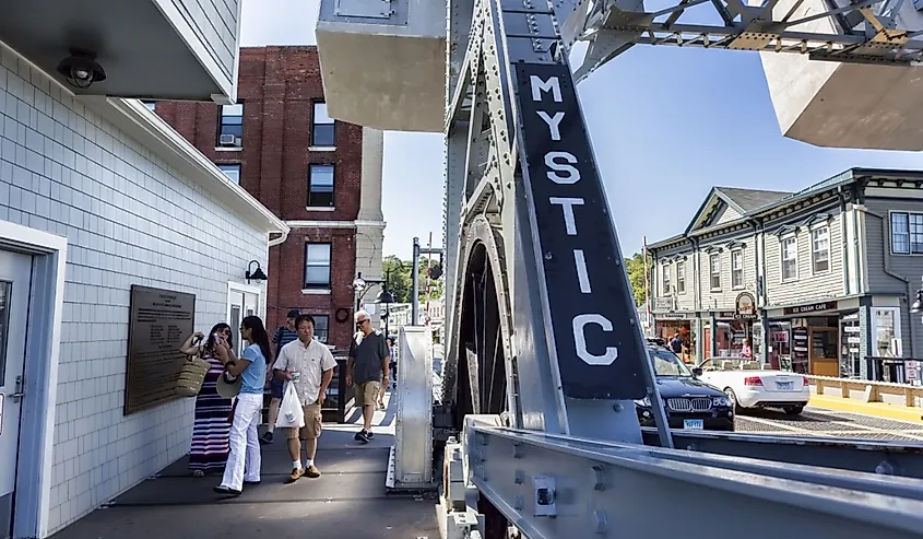 Mystic River Bascule Bridge, Connecticut