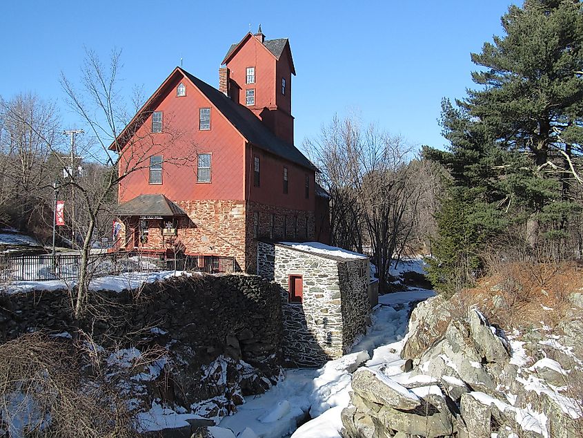 Old Red Mill in Jericho, Vermont.
