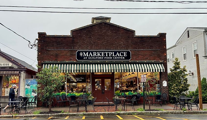 Marketplace at Guilford Food Center in Guilford, Connecticut