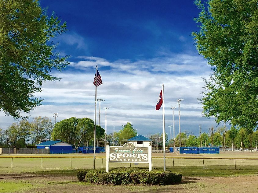The Sports Complex in Forrest City, Arkansas.