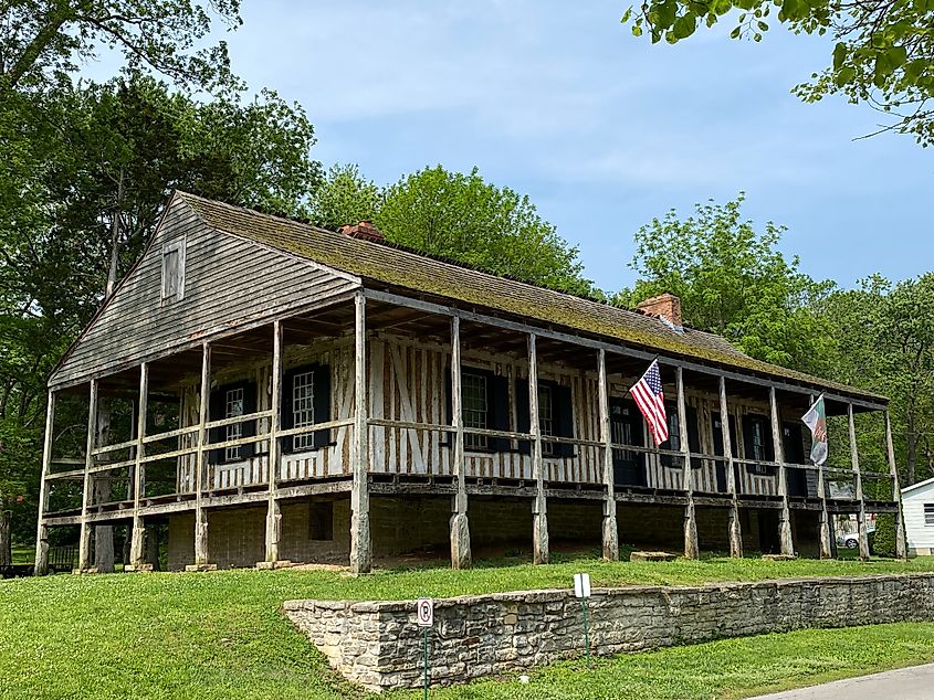 The Green Tree Tavern in Ste. Genevieve, Missouri.