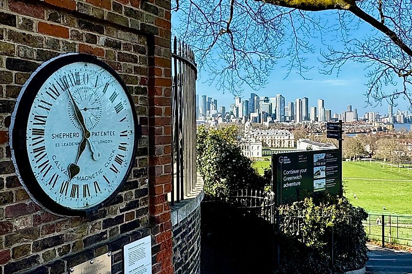 Greenwich is where time begins Image credit Bryan Dearsley
