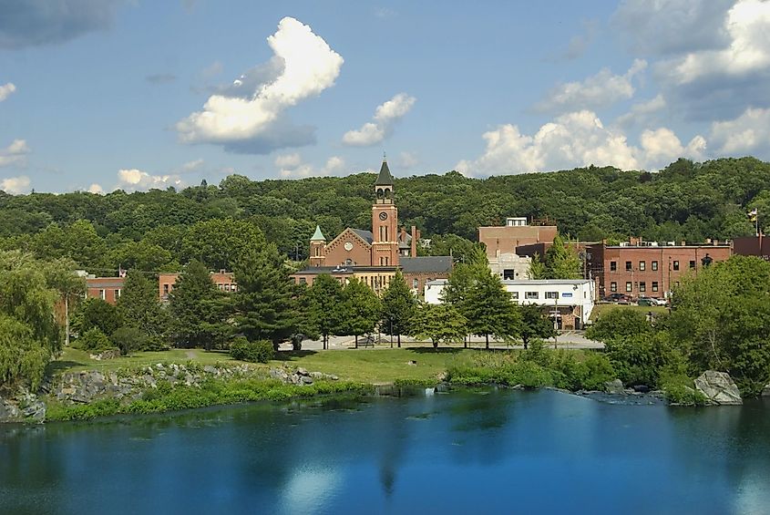 Beautiful greenery in Putnam, connecticut