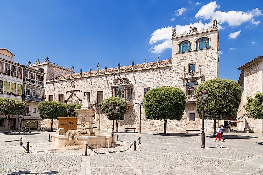 Casa del Cordón in Burgos, Spain.