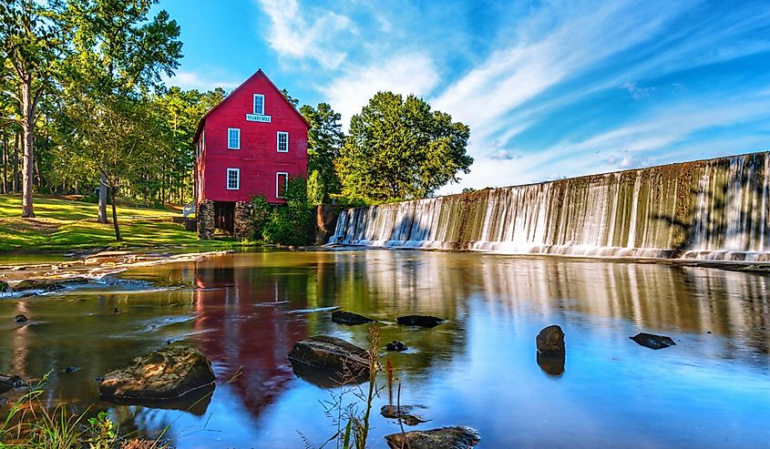 Starr's Mill near Peachtree City Georgia