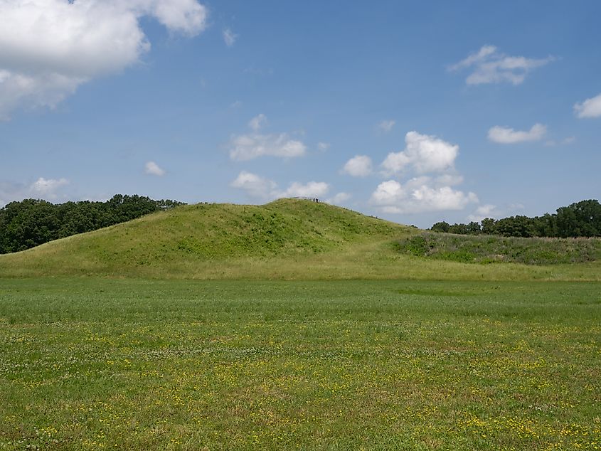Poverty Point National Monument in North Louisiana.