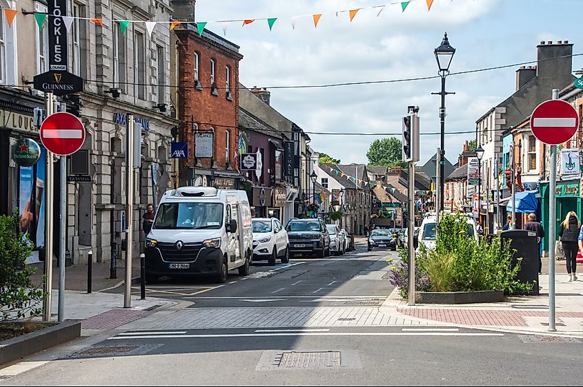 Navan town centre, Ireland.