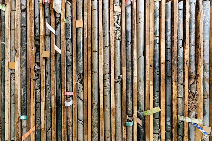  Mining geology exploration of minerals.