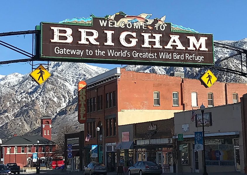 Brigham City, Utah. Editorial credit: Frances Johnson / Shutterstock.com