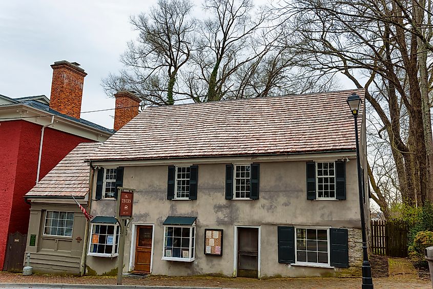 The Tavern (1779), the oldest building in Abingdon, Virginia.