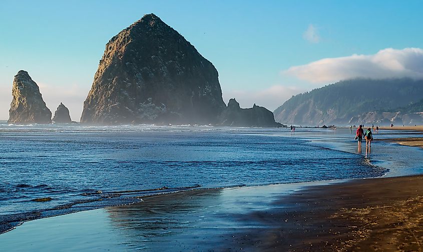 Cannon Beach Landscape, Oregon USA.