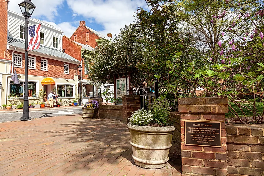 Easton, Maryland.