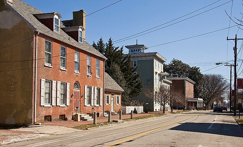 Downtown Smyrna, Delaware.