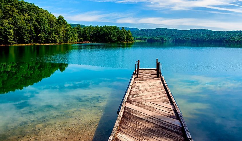 Dock, Summersville Lake, Nicholas County, West Virginia