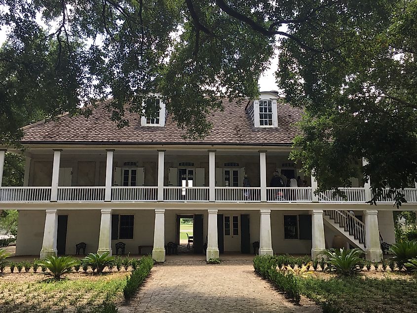 The Big House, seen in the movie "Django Unchained."