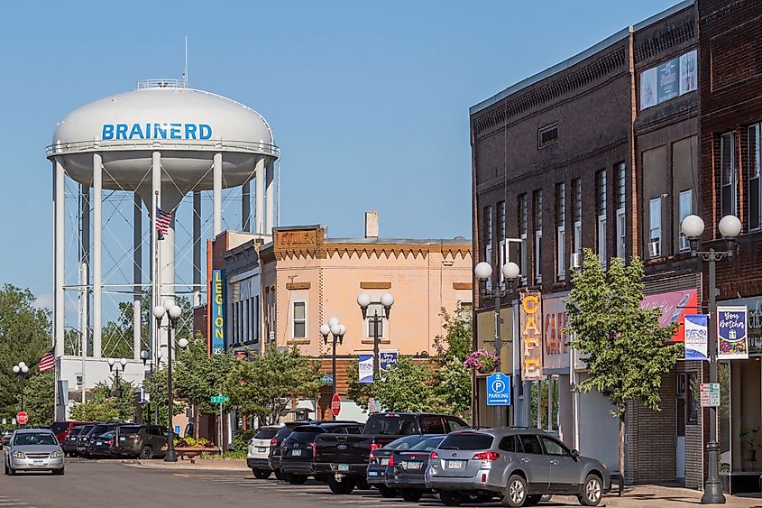 Downtown Brainerd, Minnesota