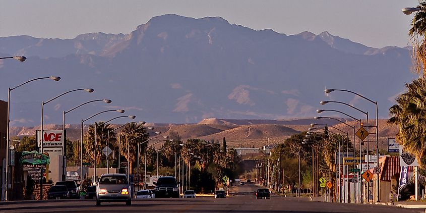 Street view in Moapa Valley
