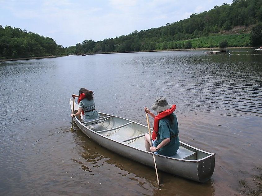 Oak Forest Retreat, Woolly Hollow State Park, AR