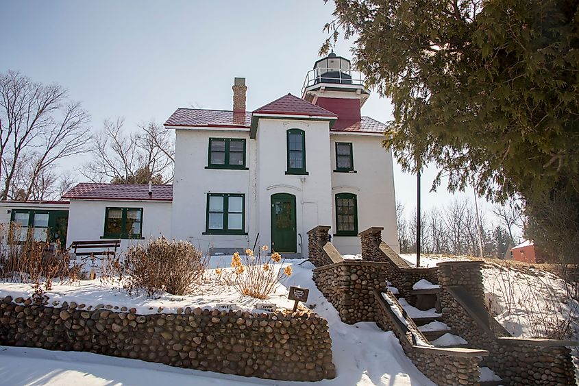 Grand Traverse Lighthouse in Traverse City, Michigan