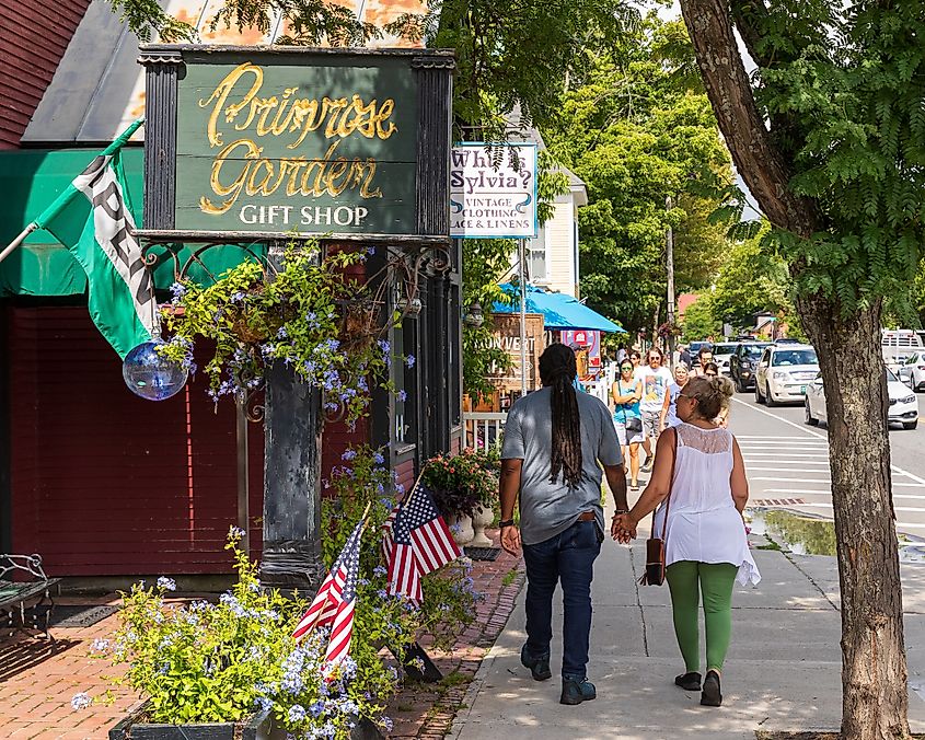 Downtown Woodstock, Vermont